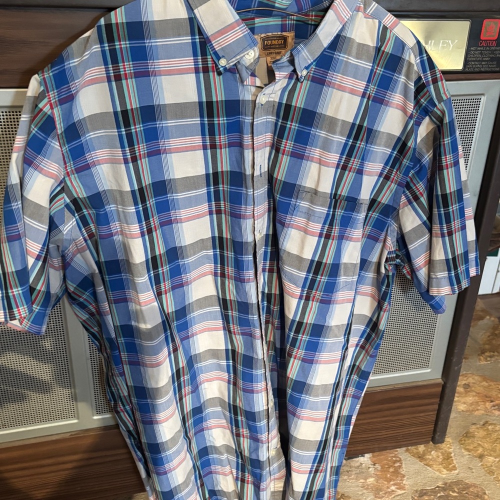 Pendleton Men's Blue Plaid Shirt